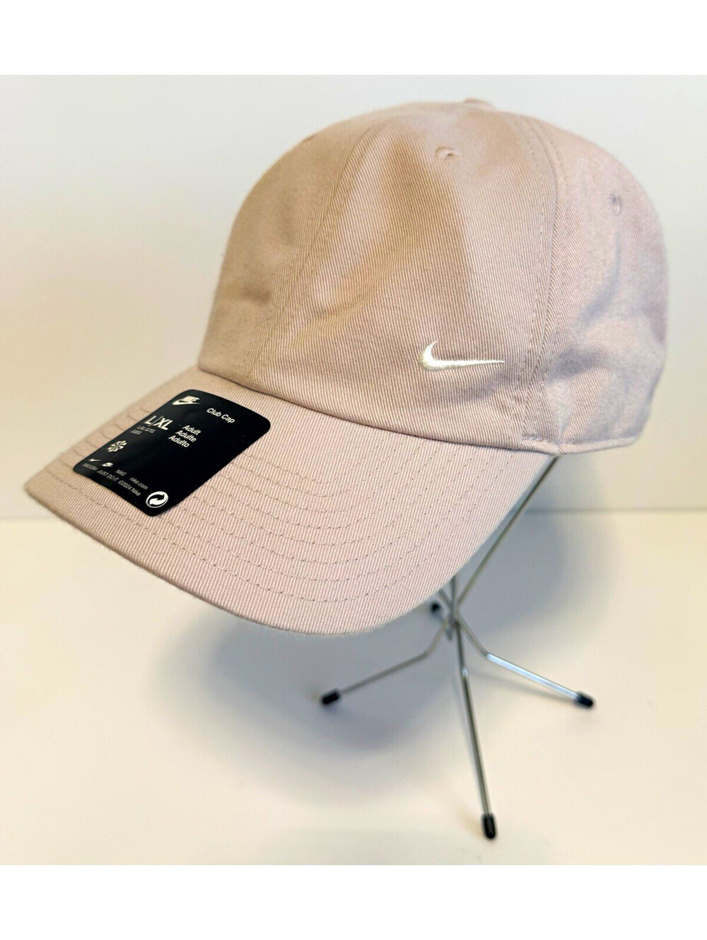 Nike Club Cap Adult Unisex Beige L/XL Adjustable Strapback Hat NWT
